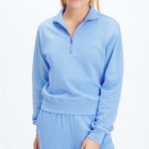 Fabletics The Go-To-Half Zip Sweatshirt